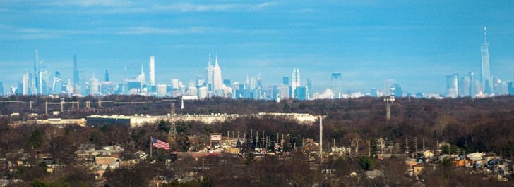 Skyline View of New Brunswick