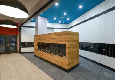 Locker Storage At The Standard at New Brunswick