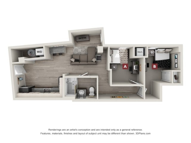 Bristol - 2x1 Floor plan