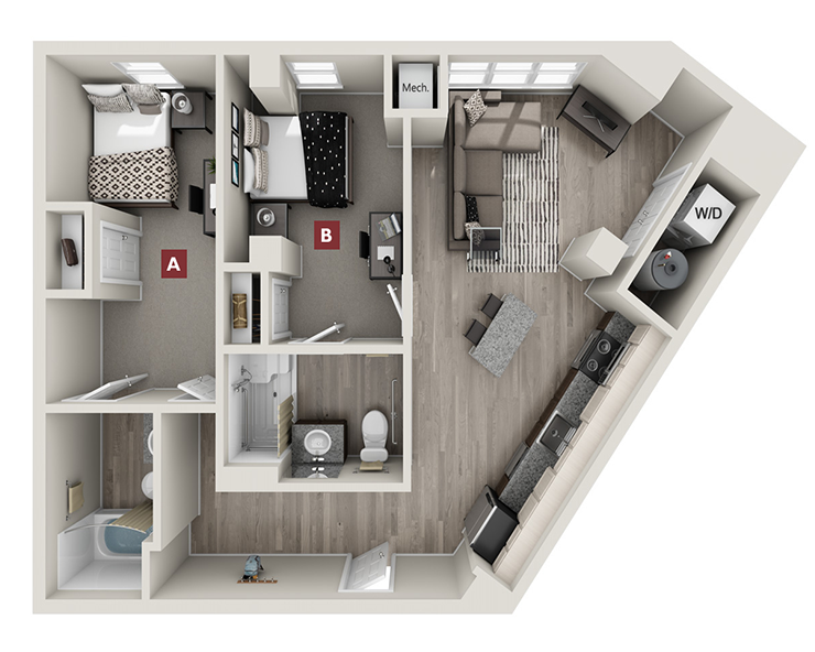 Bexley - B2 Floor plan