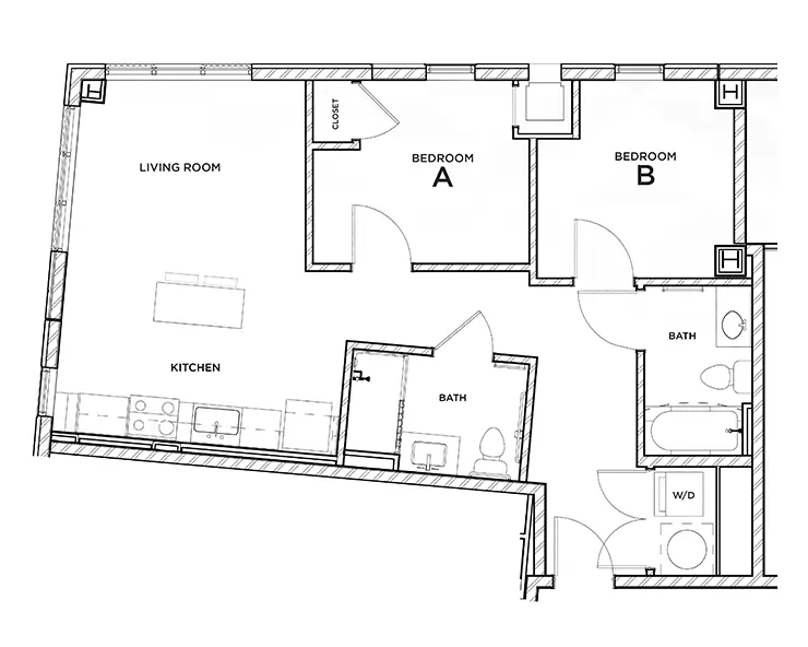 Bexley - B1 Floor plan