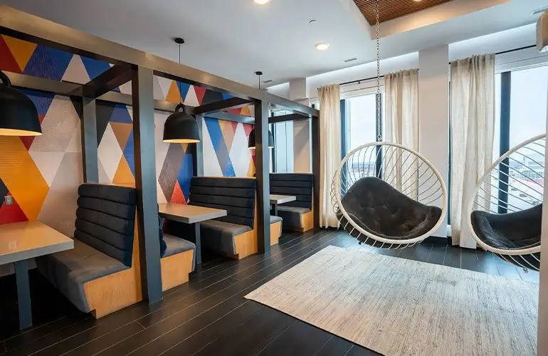 Lounge area